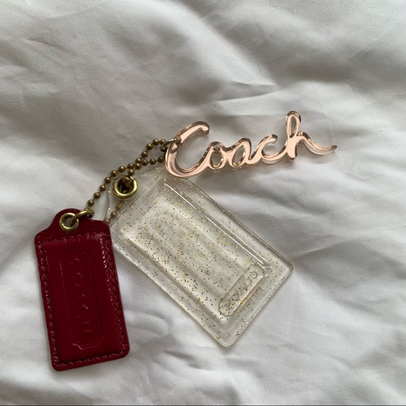 Like New Coach Bag Tag Set - Picture 2 of 3
